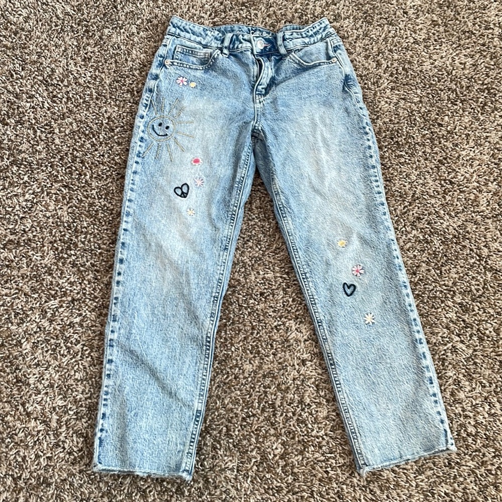 Cat and Jack Embroidered jeans